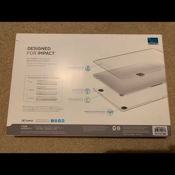 SPECK SmartShell for MacBook Pro 13” - Picture 2 of 2